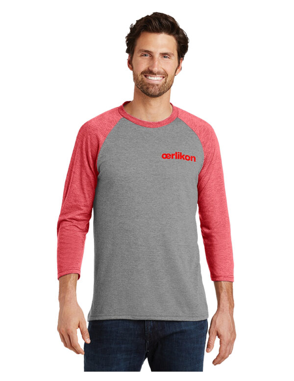 Oerlikon District Made® Men's Perfect Tri® 3/4-Sleeve Raglan
