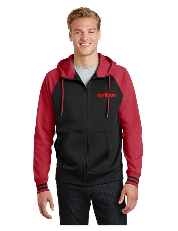 Oerlikon Sport-Tek® Sport-Wick® Varsity Fleece Full-Zip Hooded Jacket