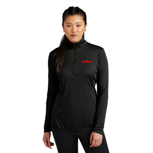 Oerlikon Sport-Tek® Ladies PosiCharge® Competitor™ 1/4-Zip Pullover. LST357