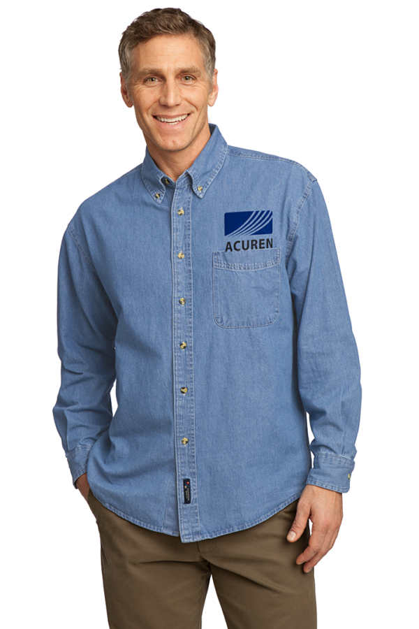 SP10 - Long Sleeve Denim Shirt