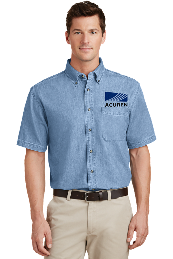 SP11 - Short Sleeve Denim Shirt