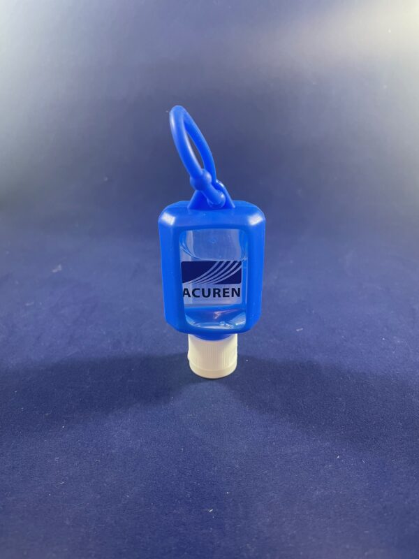 1 oz. Hand Sanitizer With Silicone Sleeve Acuren Logo