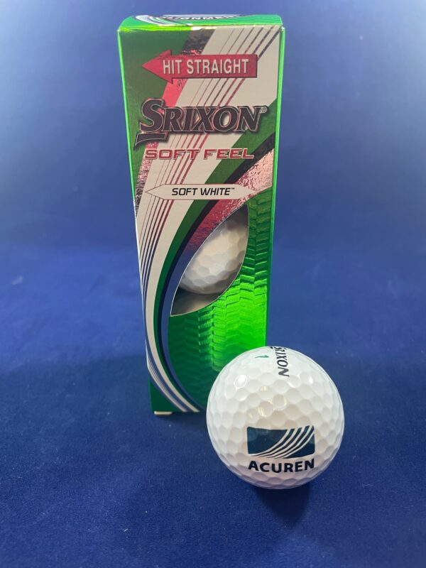 Srixon Soft Feel Dozen Custom Logo Golf Balls