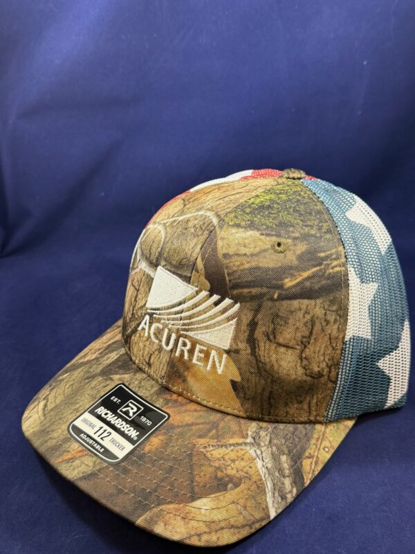 Richardson Mossy Oak Country Stars & Stripes Acuren Hat OSFA (order in quantities of 12)