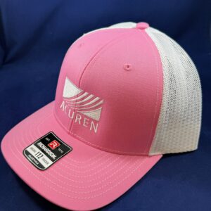Richardson Hot Pink/White Mesh Back Cap OSFA