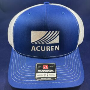 Richardson Royal/White Mesh Back Cap OSFA (order in quantities of 12)