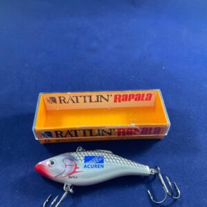 Fishing Lure - Rattlin Rapala #8 Silver/Gold