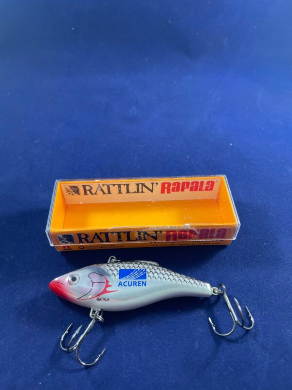 Fishing Lure - Rattlin Rapala #8 Silver/Gold